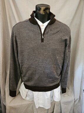 Gorgeous Men's Zip Up Sweater from Daniel Cremieux Signature Collection XL